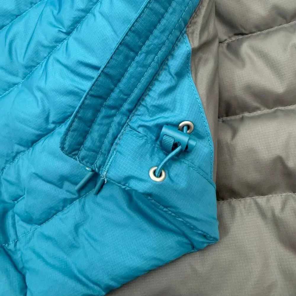 The North Face Men’s Minoqua Down Jacket in Digital Steel Deep Teal Regular Fit